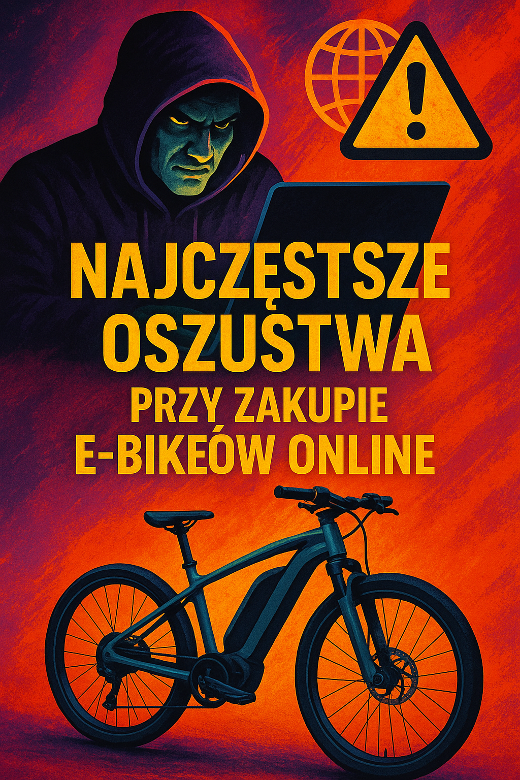 Najczęstsze oszustwa przy zakupie e-bike'ów online