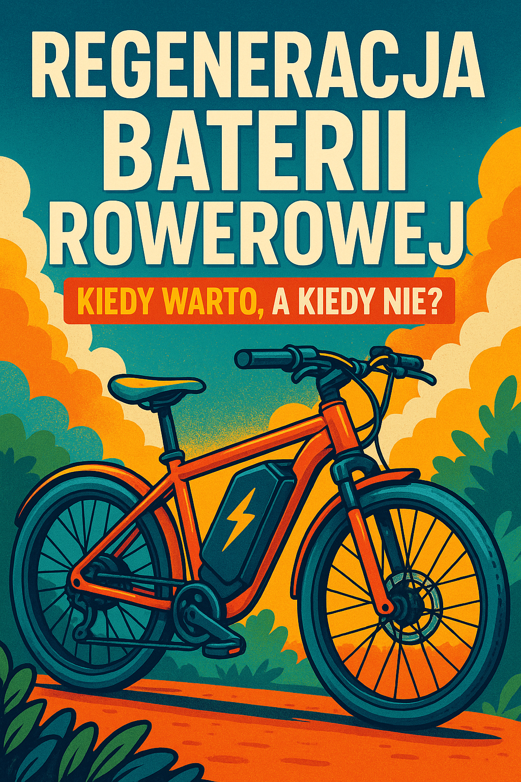 Regeneracja baterii rowerowej