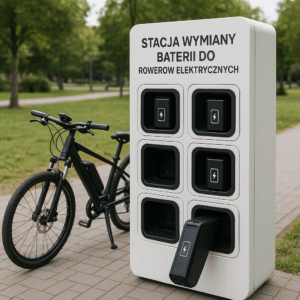 Stacje wymiany baterii do rowerów elektrycznych – przyszłość mobilności?