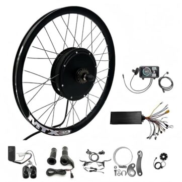Zestaw do konwersji roweru elektrycznego 72V 3000W – mocna piasta tylna, DIY, koło 26–29"