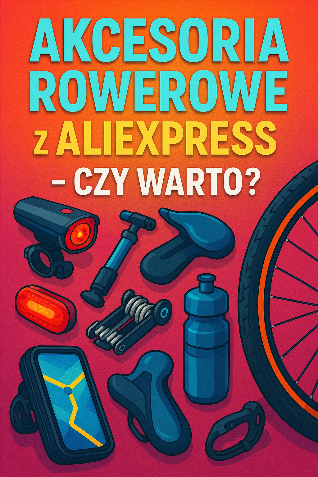 Akcesoria rowerowe z AliExpress