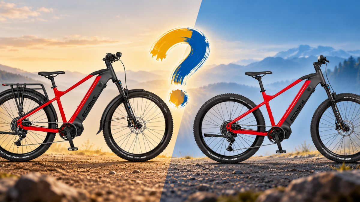 Ecobike RX 500 SUV i RX 500 MTB – porównanie dwóch wersji roweru elektrycznego