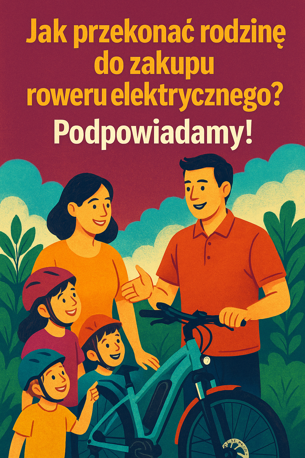 Jak przekonać rodzinę do zakupu roweru elektrycznego