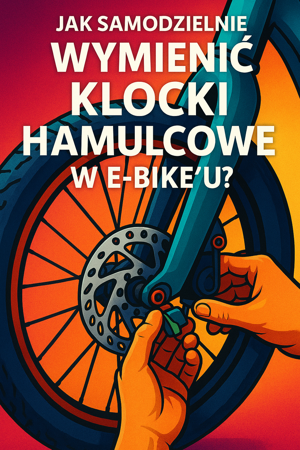 Jak samodzielnie wymienić klocki hamulcowe w e-bike'u