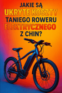Jakie są ukryte koszty taniego roweru elektrycznego z Chin?