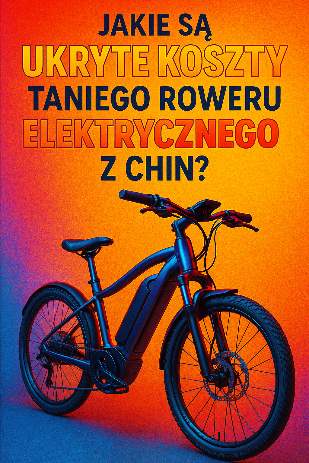 Jakie są ukryte koszty taniego roweru elektrycznego z Chin