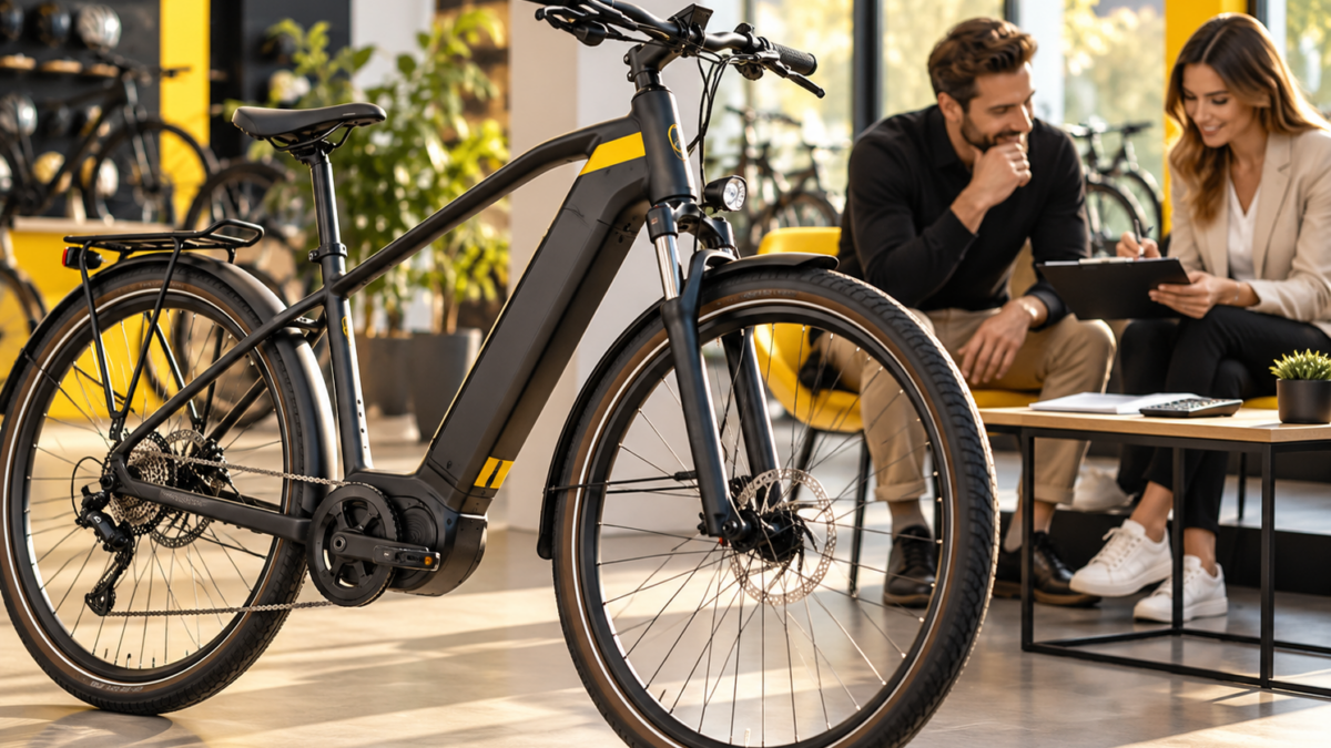 Leasing roweru elektrycznego – e-bike i podpisywanie umowy finansowania