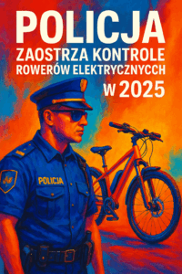 Policja zaostrza kontrole rowerów elektrycznych w 2025
