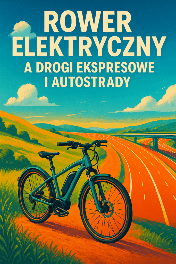 Rower elektryczny a drogi ekspresowe i autostrady.