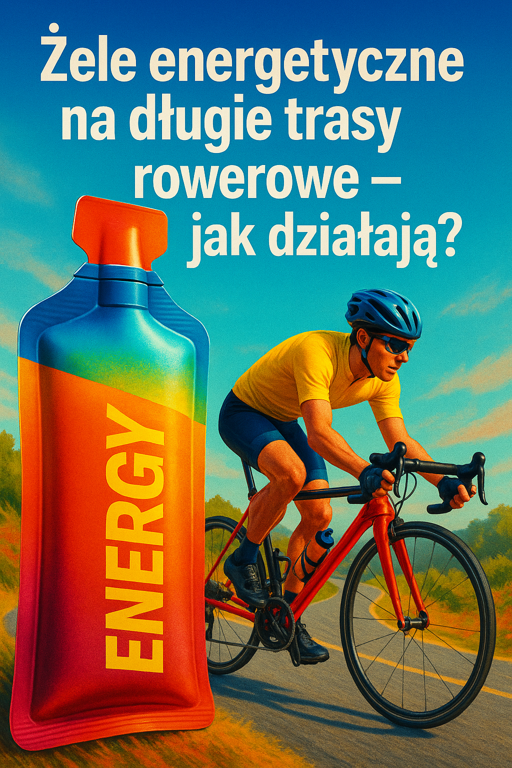 Żele energetyczne na długie trasy rowerowe