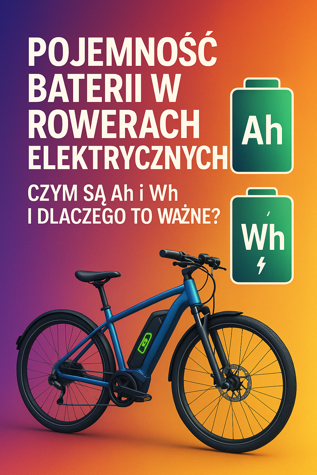 Pojemność baterii w rowerach elektrycznych