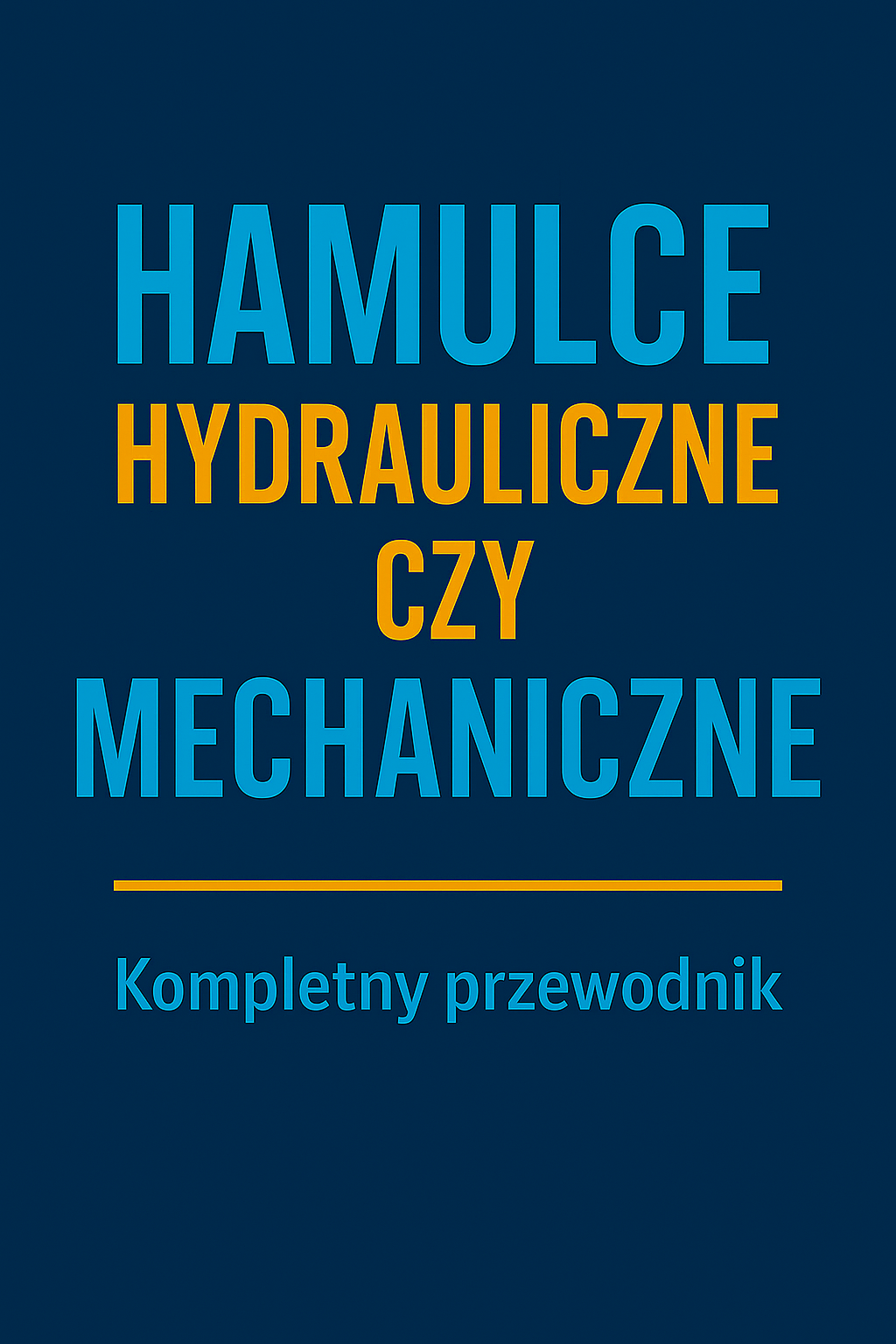 Hamulce hydrauliczne czy mechaniczne w rowerze elektrycznym