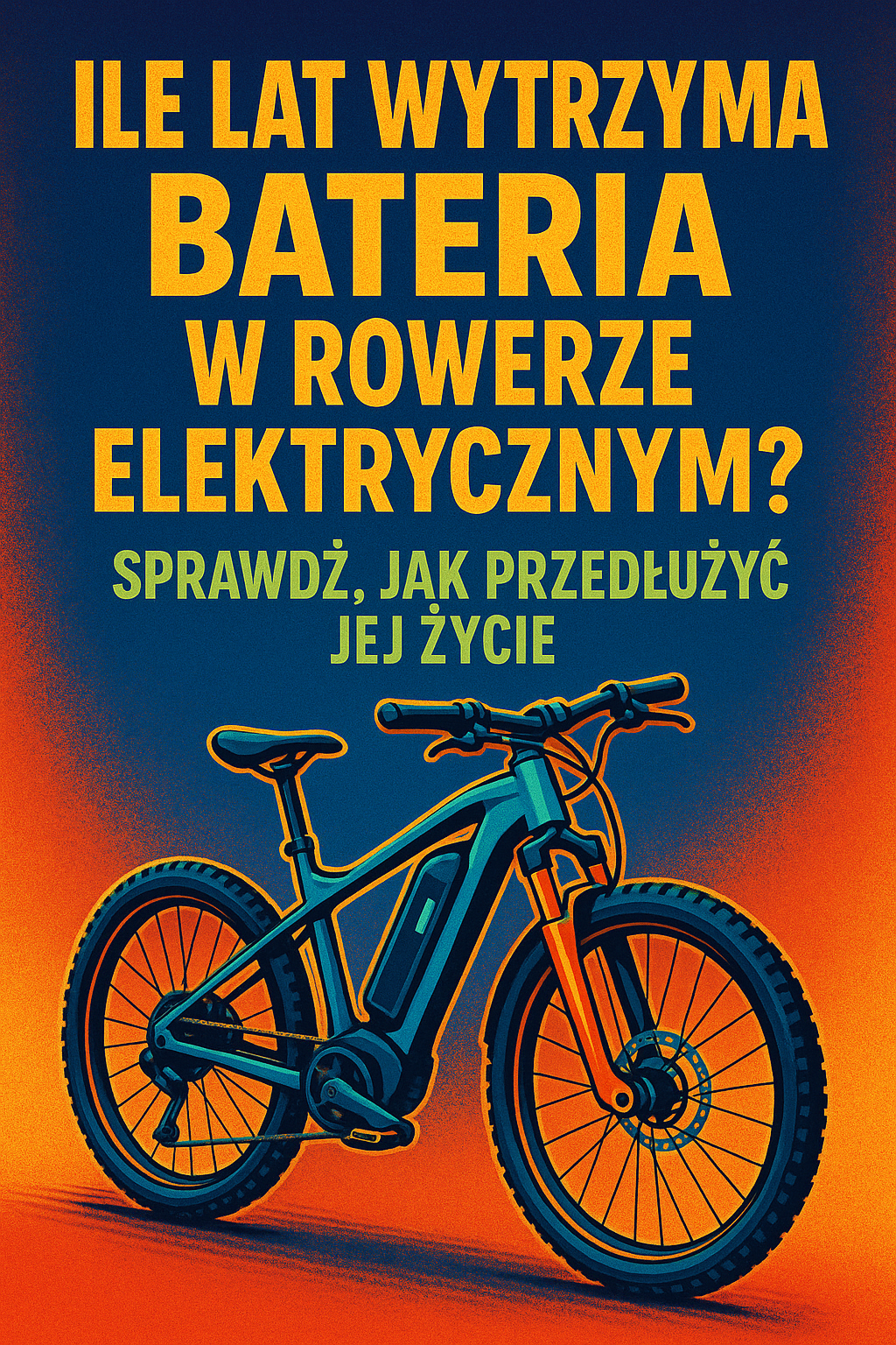 Ile lat wytrzyma bateria w rowerze elektrycznym