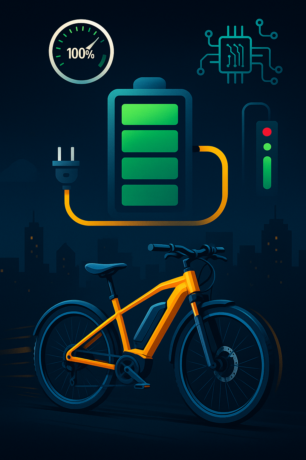 Kiedy rower elektryczny jest naładowany