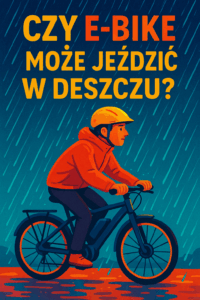 Czy e-bike może jeździć w deszczu?