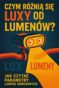 Czym różnią się luxy od lumenów? Jak czytać parametry lampek rowerowych