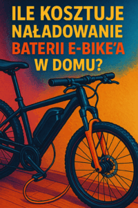 Ile kosztuje naładowanie baterii e-bike’a w domu?