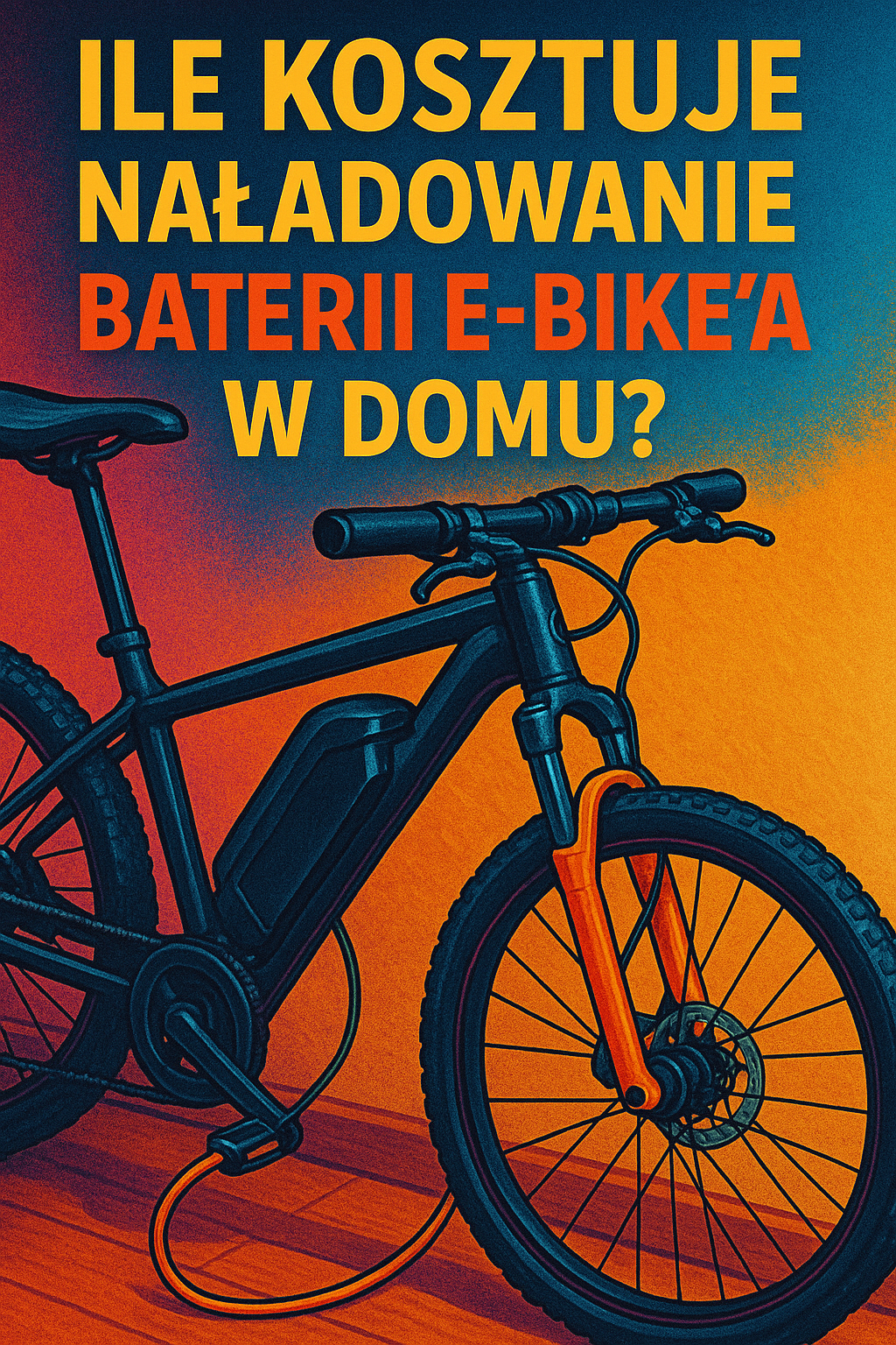 Ile kosztuje naładowanie baterii e-bike’a w domu?