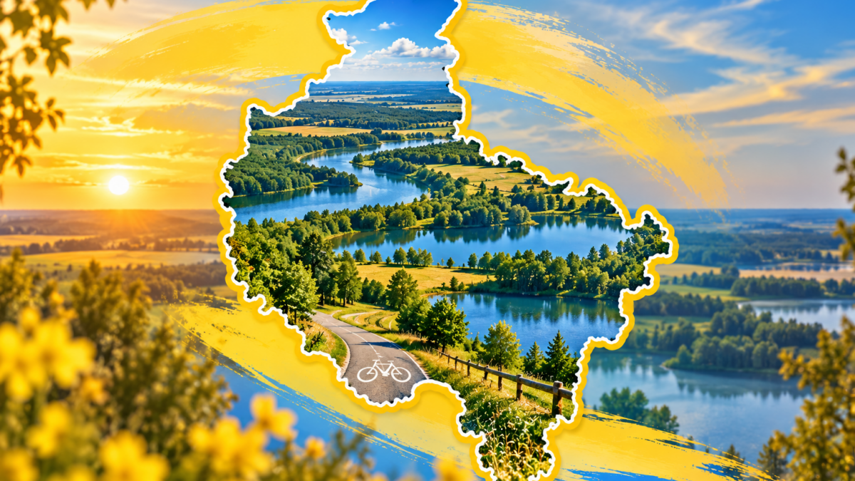 Wielkopolska Baza Dróg Rowerowych – mapa tras rowerowych i przyrody Wielkopolski