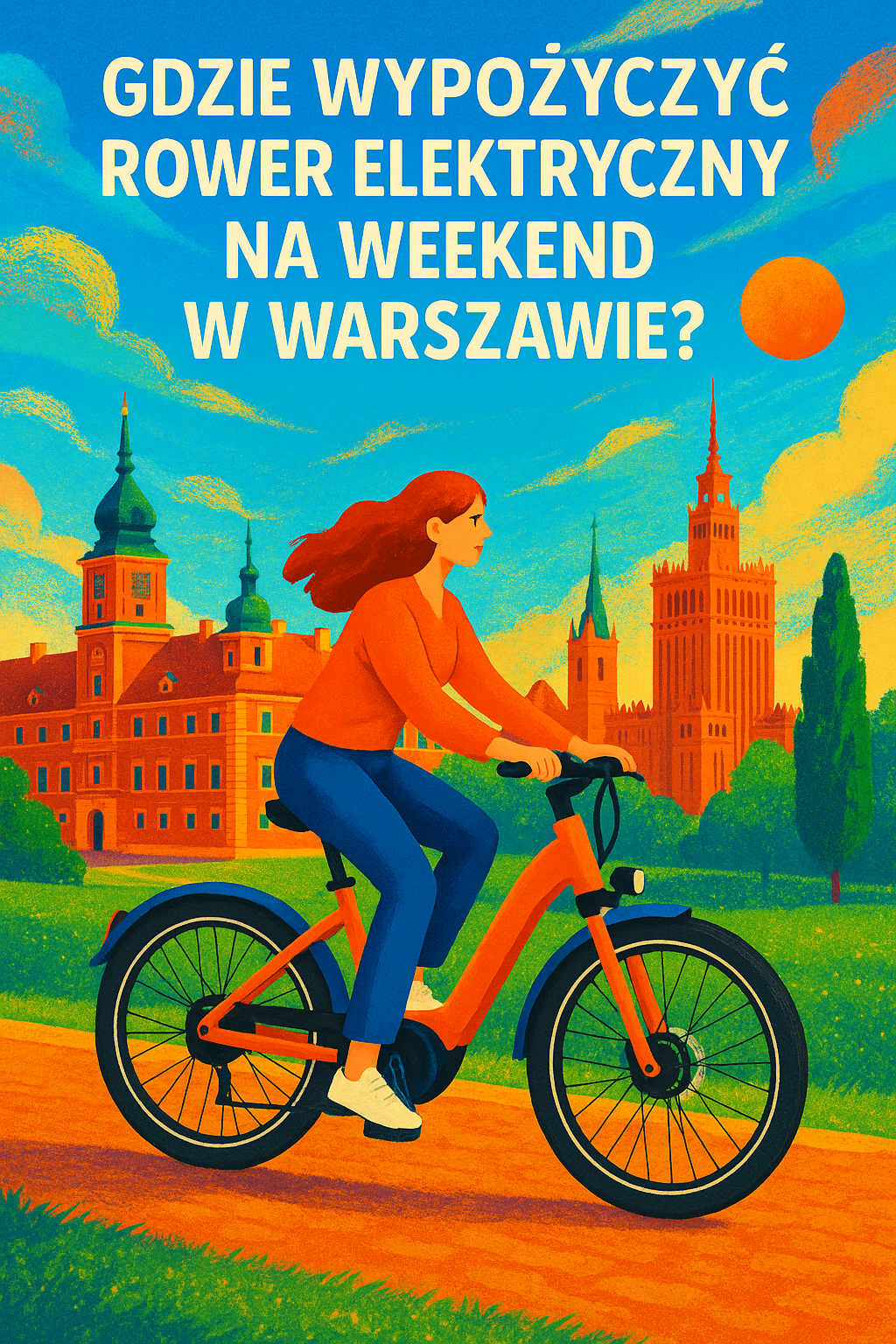 Gdzie wypożyczyć rower elektryczny na weekend w Warszawie