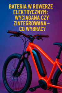 Bateria w rowerze elektrycznym: wyciągana czy zintegrowana – co wybrać?