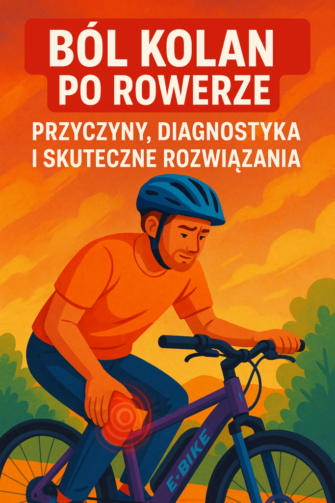 Ból kolan po rowerze