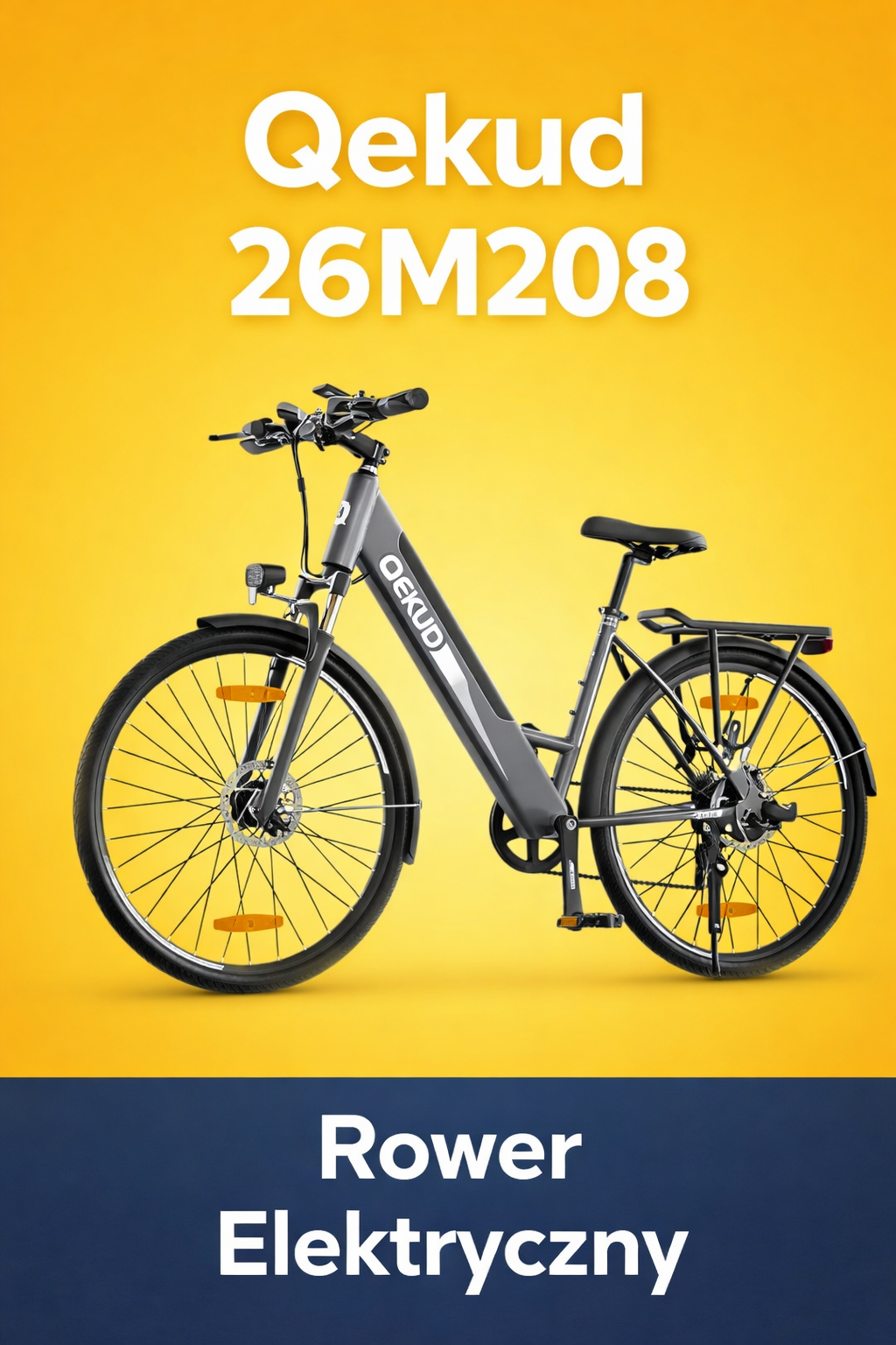 Qekud 26M208 rower elektryczny