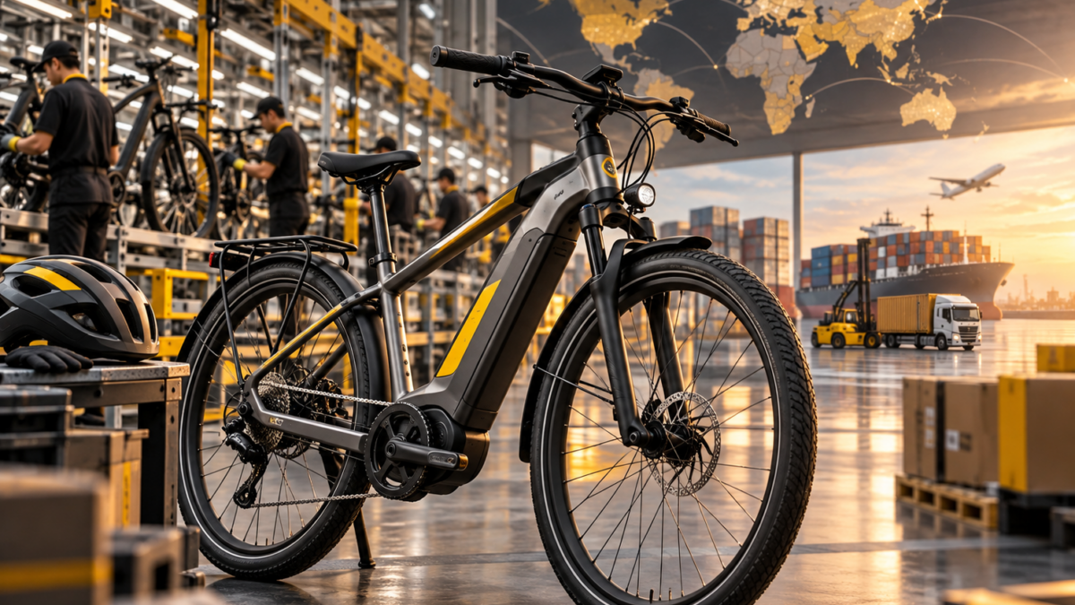 W jakim kraju produkuje się najwięcej rowerów elektrycznych
