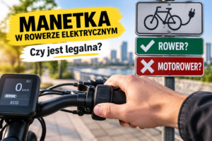 Manetka w rowerze elektrycznym – czy jest legalna? 2026