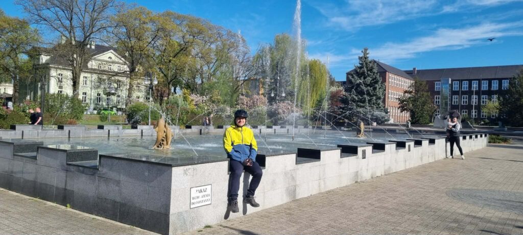 Fontanna na Placu Powstańców Śląskich i Wielkopolskich w Nowej Soli