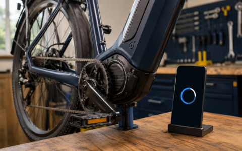 Aktualizacja firmware roweru elektrycznego w serwisie rowerowym