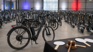 Ponad 10 tys. zajętych rowerów i hulajnóg elektrycznych sprzedano we Francji