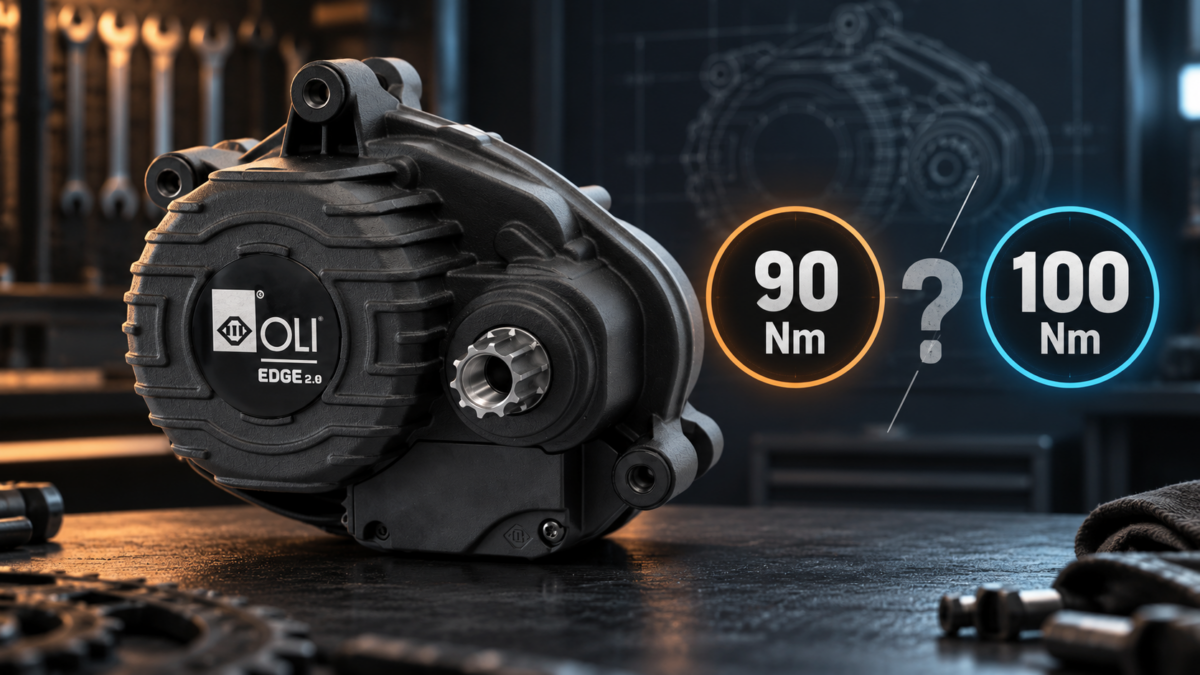 Silnik OLI Edge 2.0 do roweru elektrycznego – 90 Nm czy 100 Nm