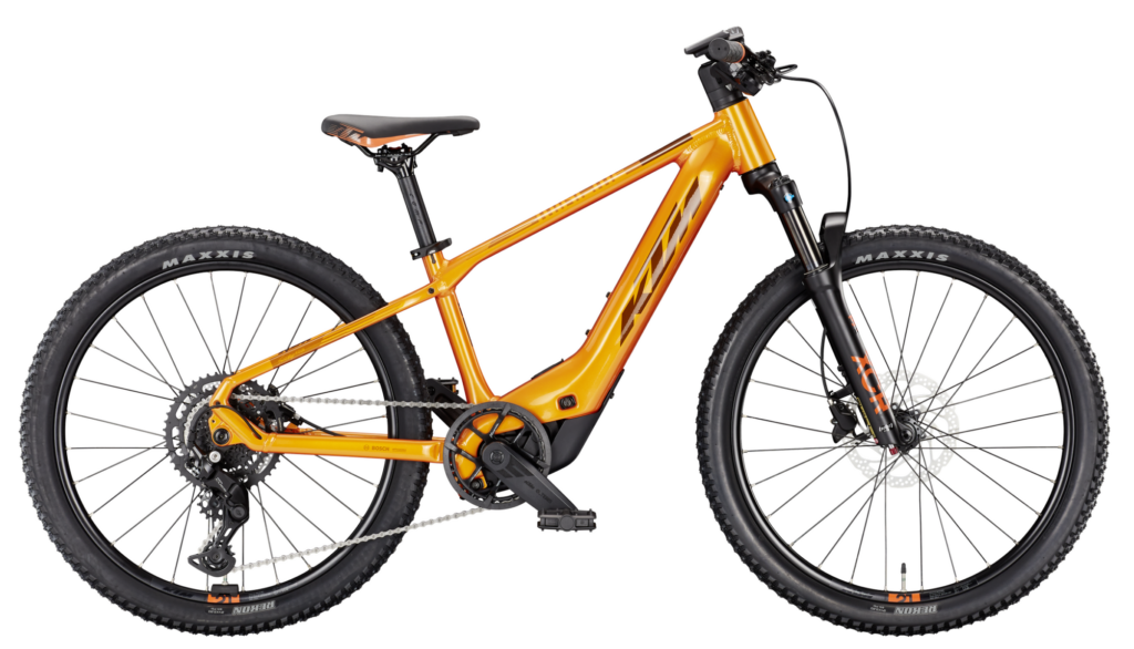 KTM MACINA MINI ME SX 24 – dziecięcy rower elektryczny z widelcem powietrznym
