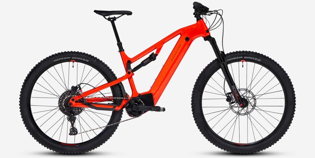 Elektryczny rower górski Rockrider E-EXPL 520 S z pełnym zawieszeniem 140 mm i silnikiem Brose