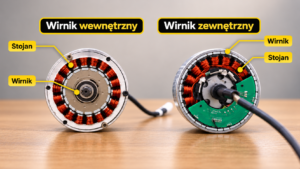 Wirnik i stojan w silniku piastowym – jak działają?